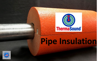 Picture of ThermaSound Pipe Insulation.