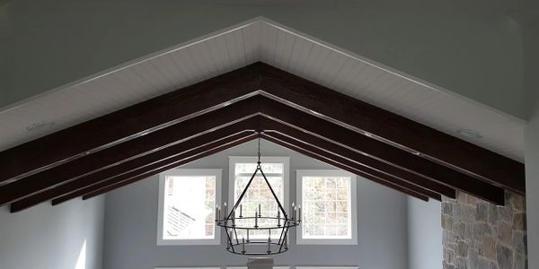 whether it's interior or exterior we have experience with ladders, scaffolding, lifts, and roof work