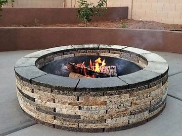 Our granite fire pits are built to last forever. They are easily installed many flat surfaces and ca