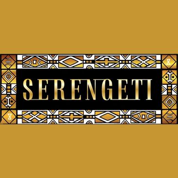 Logo for Serengeti, our sister restaurant, an upscale steakhouse