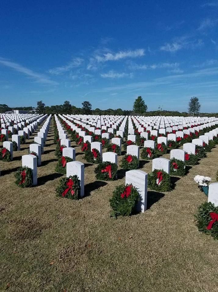 Sarasota National Cemetery Wreaths Across America Wreath Ceremony