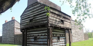 The Historic Old Fort in Fort Wayne, Indiana