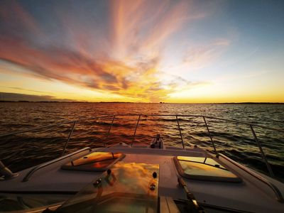 Sunset Tour on the Lazy Lizard Tours 26' Glacier Bay Catamaran