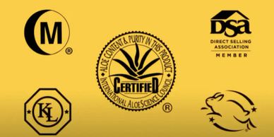 Certifications awarded to Forever Living.