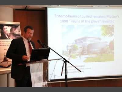 13th meeting of the European Association for Forensic Entomology, Budapest, 26 May 2016.
