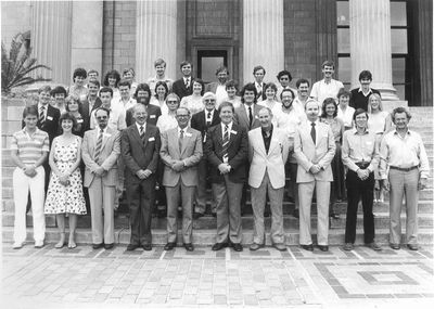 PSSA University of Witwatersrand inaugural meeting, 19 - 20 January 1983.