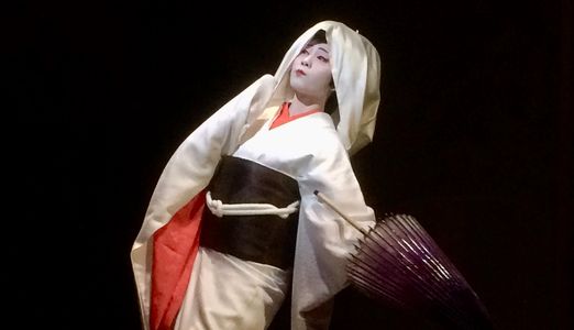 Traditional dance performance, Tokyo, Japan