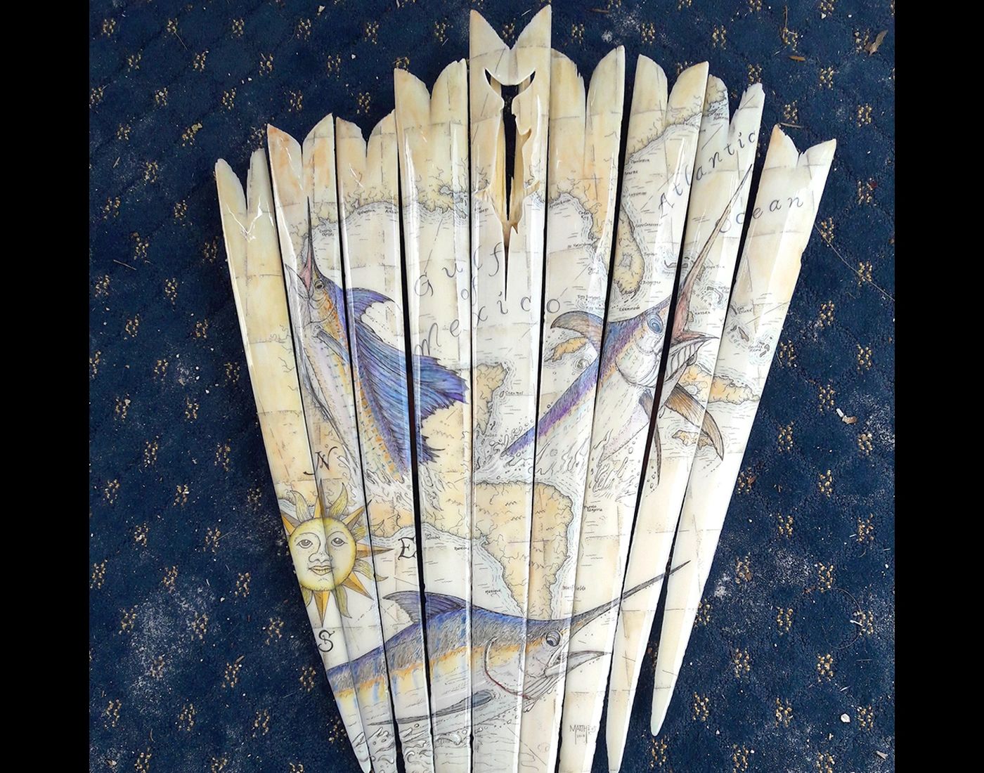 BoneAfide Swordfish Bill Art Dan Matthews Art