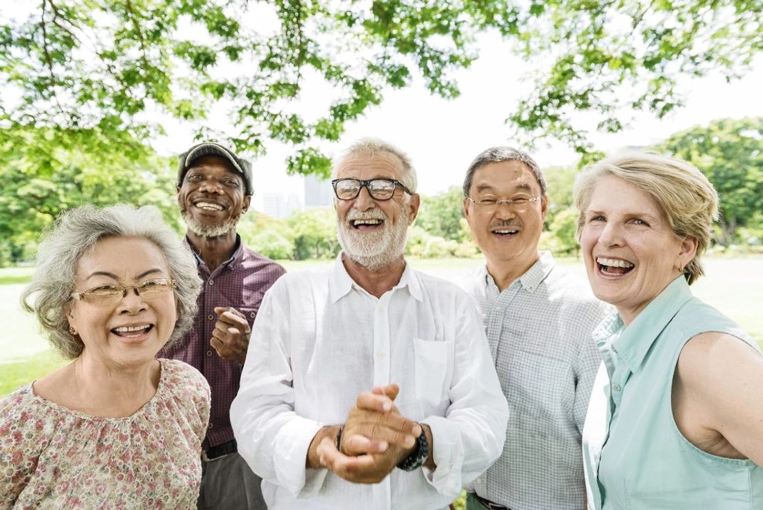 Group of Smiling Seniors