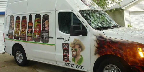 Monkey McGee Salsa & Sauce Company Home Pick Up Salsa Van