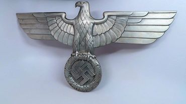 Original WW2 German Reichsbahn Railroad Locomotive Boxcar Train Eagle