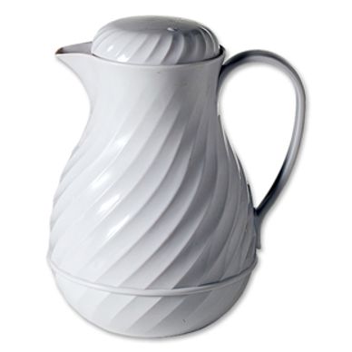 White Insulated Pitcher, 12 ounces