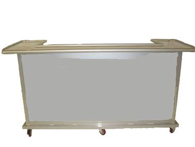 7' Stainless Portable Bar
