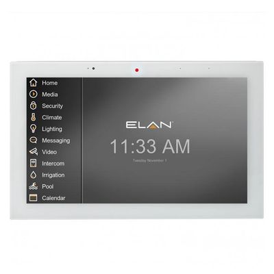 Elan Home Automation and Security touch panel
