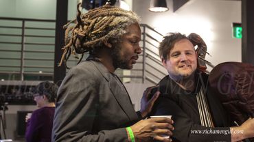 Images by Rich AMeN Gill of a Film Documentary followed by a Jazz Session by the stars of the movie.