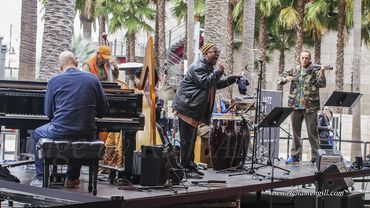 Images by Rich AMeN Gill of a great night of Jazz at LACMA...