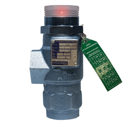 POP-EYE Pressure Relief Valve, Hansen Technologies Ammonia Refrigeration