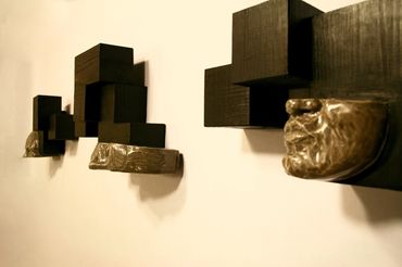 Cristina Sanchez sculpture, You in my mind - Mixed media