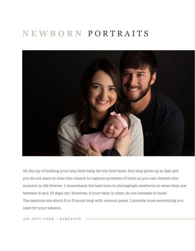newborn family image