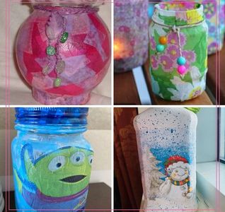 Decoupage workshop for kids. New crafting class online for kids in Dubai.