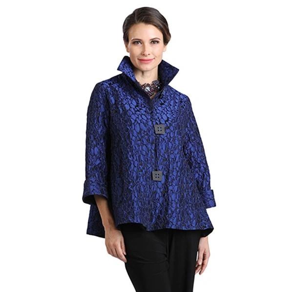 IC Collection Jacquard Two Button Jacket IC 8460J D IC Collection