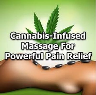 cannabis infused massage, cbd massage
