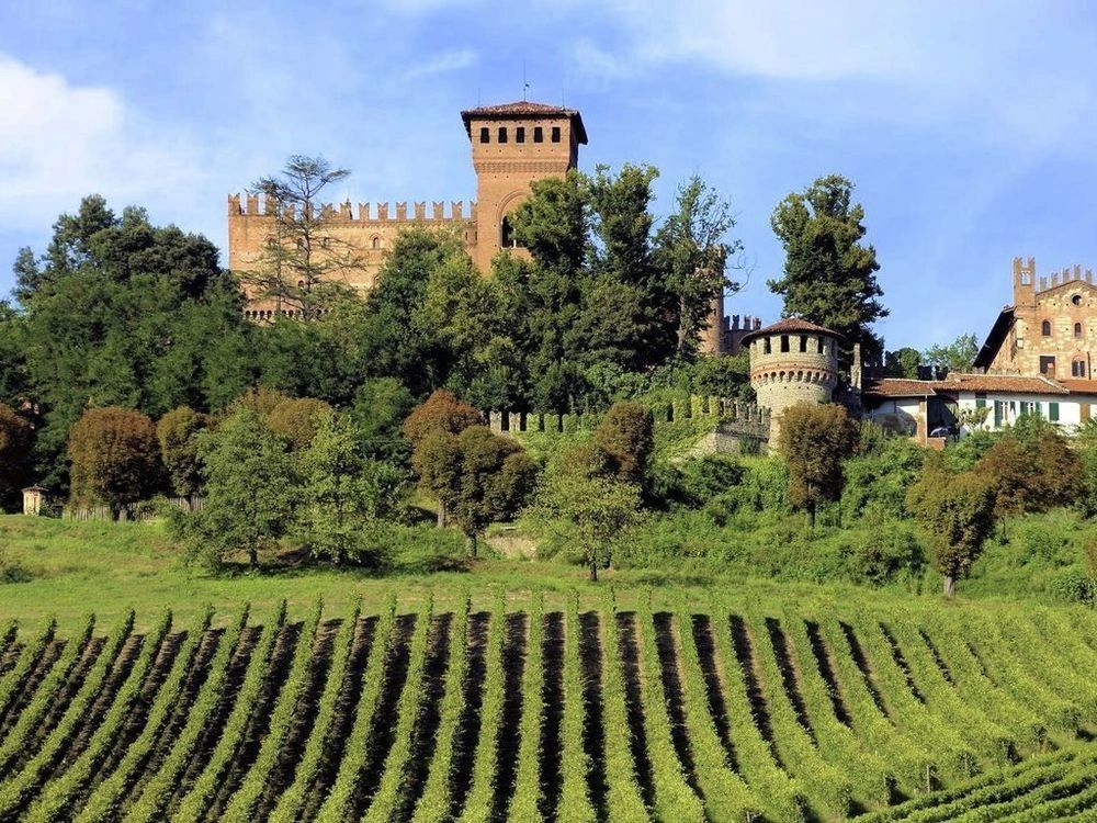 Castle in Piedmont Italy