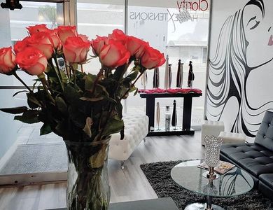 Hair extension salon, Escondido Salon, salon owner, salon supply store, hair extension supply store