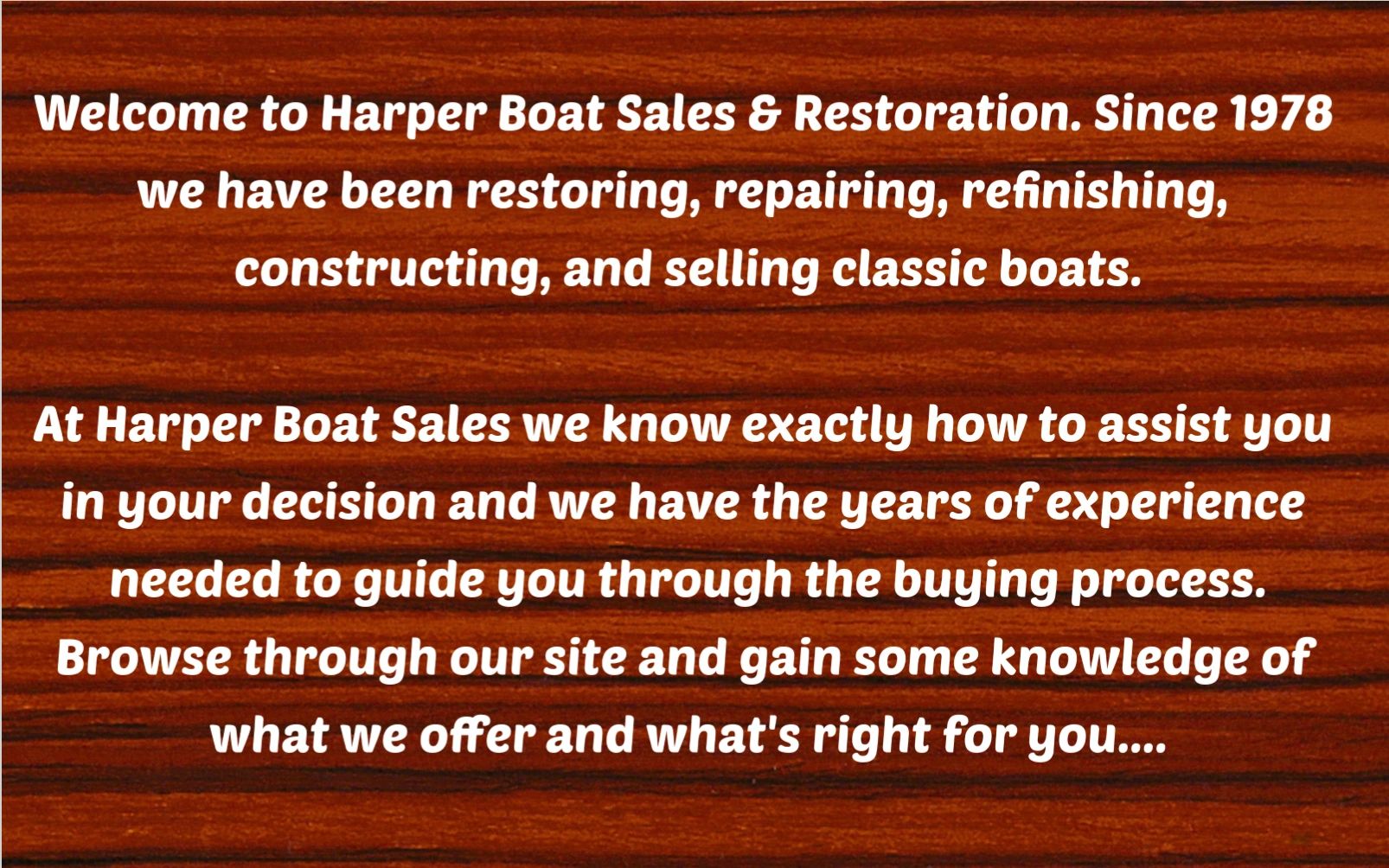 Harper  Sons Boat Sales