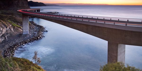 Cathodic prevention installed to Sea Cliff bridge support columns in Australia.