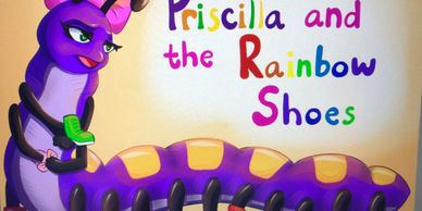 This is the adventure of a little catApillar that decided not to have all her shoes match one day an