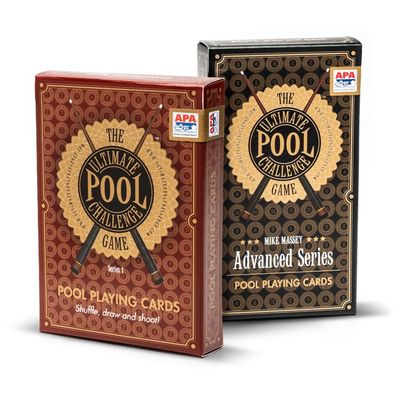 The Ultimate Pool Challenge Games, Original and Mike Massey Advanced Series, offer fun and training.