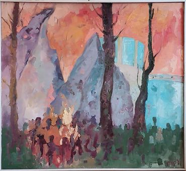 This painting is available in original or giclee format.