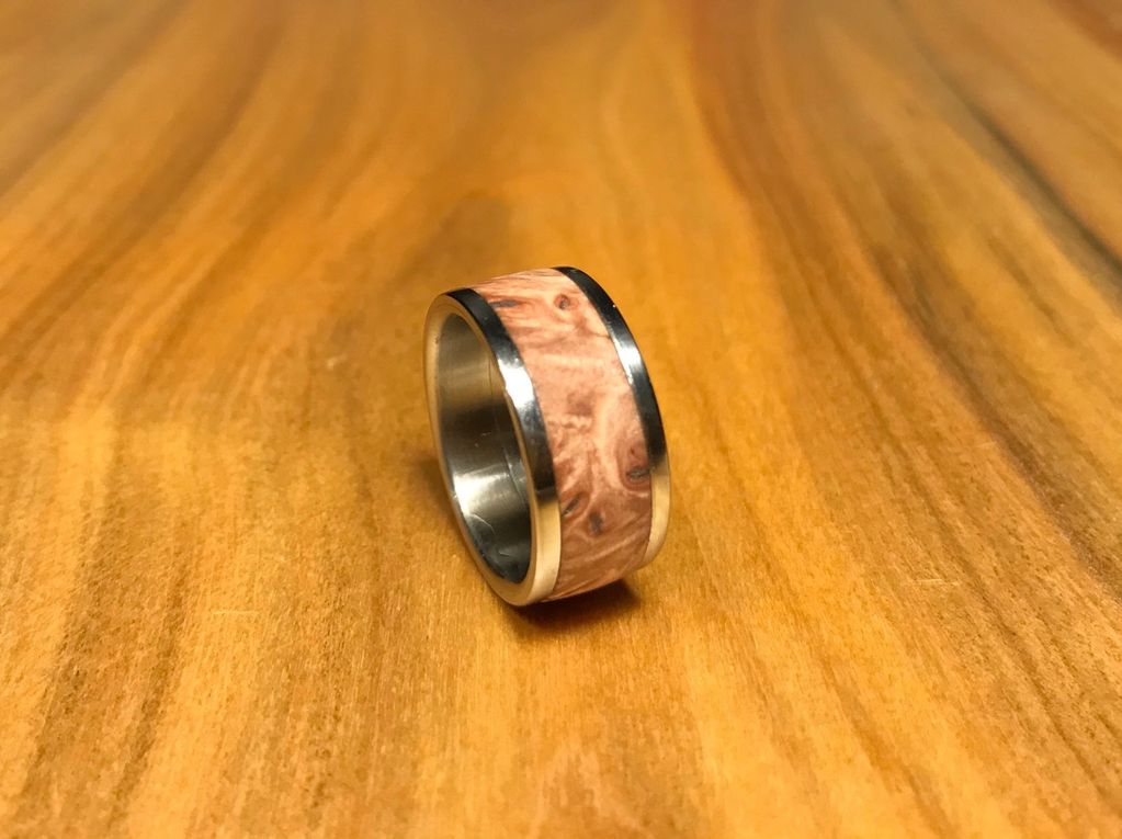 Maple Burl Ring