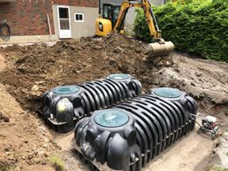 Holding Tanks Install