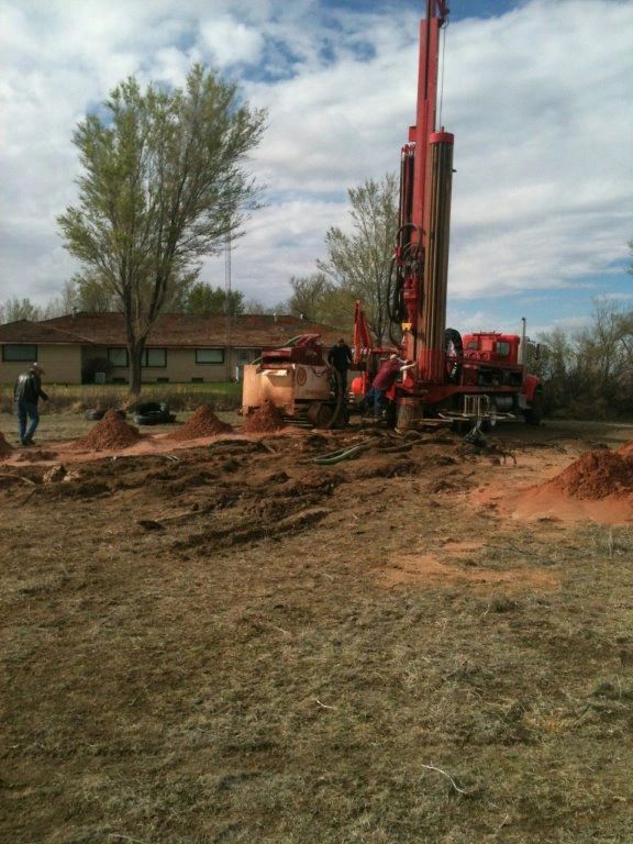 Residential Geothermal Loop Install