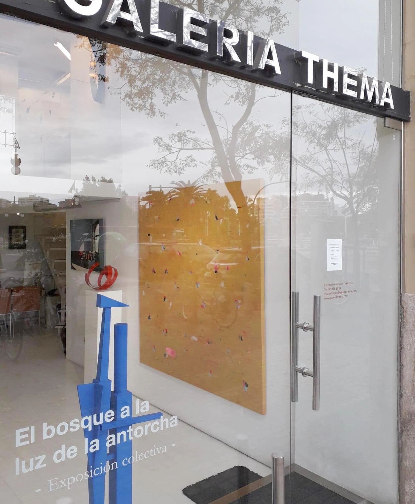 En Valencia me representa la Galería Thema, y puedes encontrar mi obra en el espacio de Cirilo Amoro