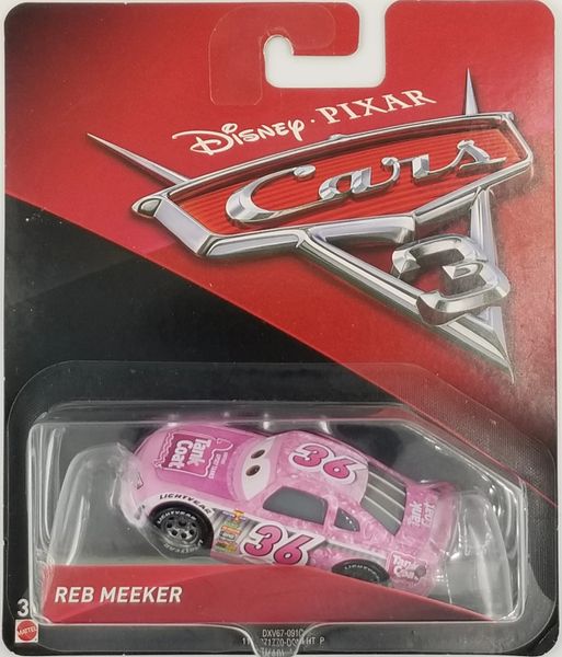 Mattel Disney Pixar Cars Series Reb Meeker Scale Dxv