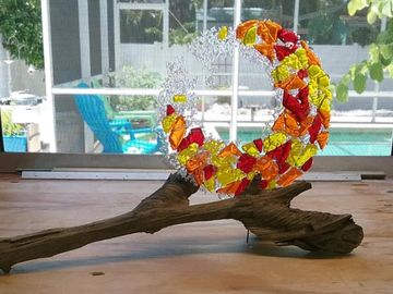 Fused Glass Wave
