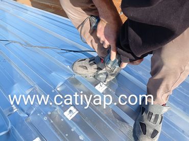 endüstriyel çatı tamiri