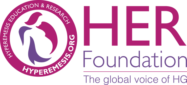  The HER Foundation is the world’s largest grassroots network of hyperemesis gravidarum (HG) survivo