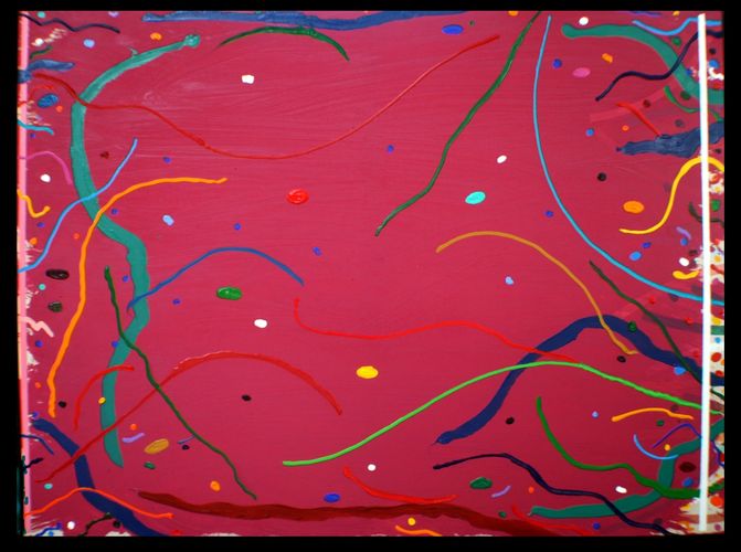 Quanta:"Temptress" A, MM, Canvas 72" x 96" 2020