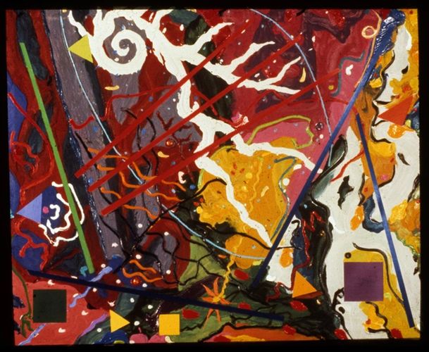 Quanta:"Outback Bio - Sonic Dancer" A, MM, Canvas 63" x 72"