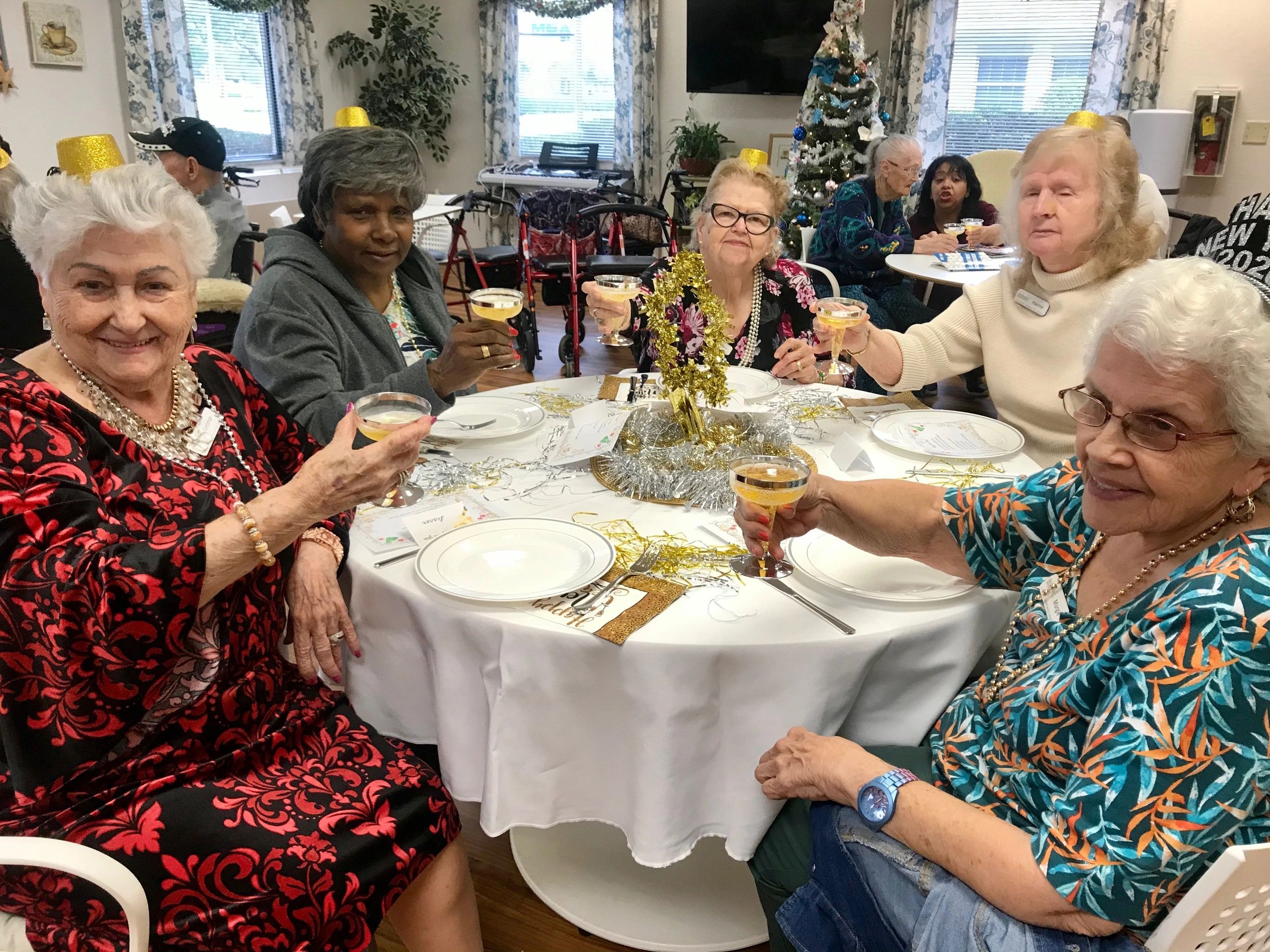 Members of Sea Breeze Adult Day center 
