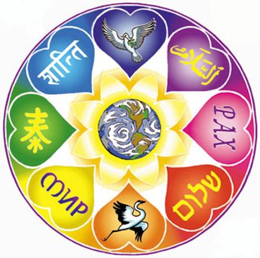 Peaceful Hearts Sticker