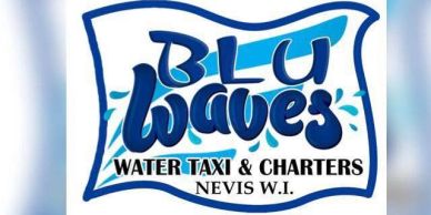 Logo for Blu Waves Water Taxi & Charters Nevis.