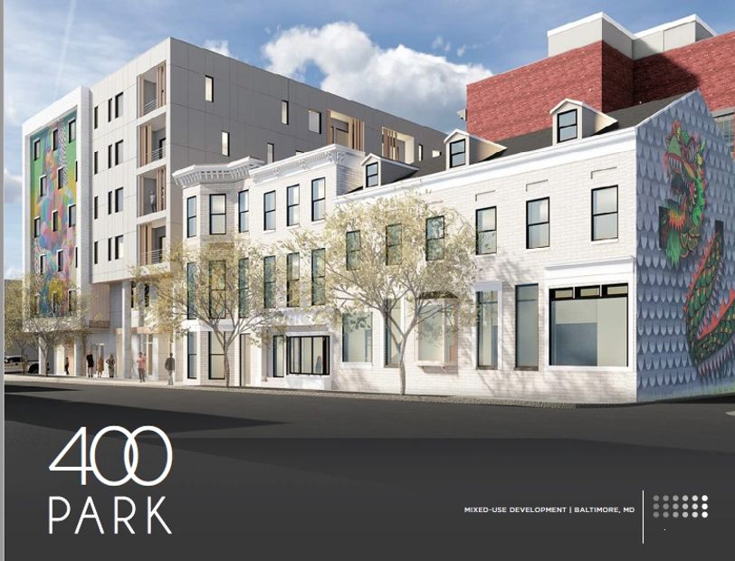 400 Park redevelopment is a proposed 120,000 SF mixed use-redevelopment in downtown Baltimore,