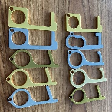 Touch Free KeyChain, Touch Free Door Opener