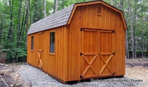 Dutch Barn Board n Batten with extra door