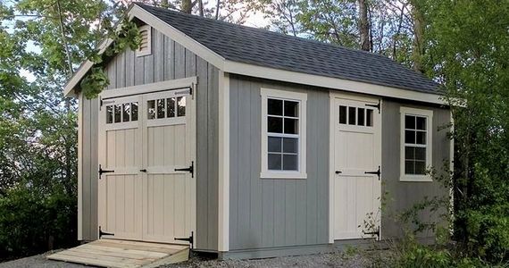 A-frame Deluxe Storage Shed